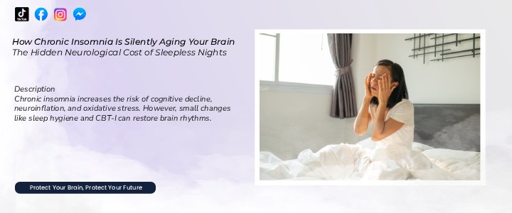 How Chronic Insomnia Is Silently Aging Your Brain—And What You Can Do About It